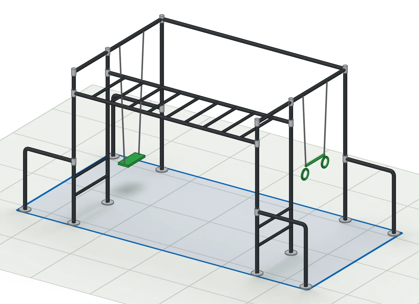 FOURACTION Little Action im Startpaket: EVA Swing und Trapez.